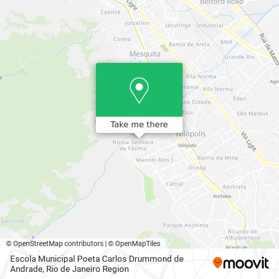 Escola Municipal Poeta Carlos Drummond de Andrade map