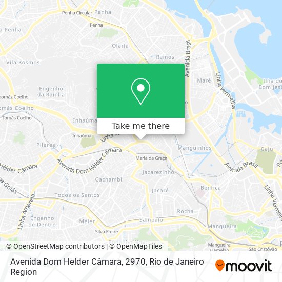 Avenida Dom Helder Câmara, 2970 map