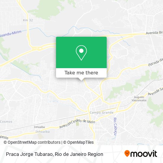 Praca Jorge Tubarao map