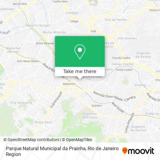 Parque Natural Municipal da Prainha map