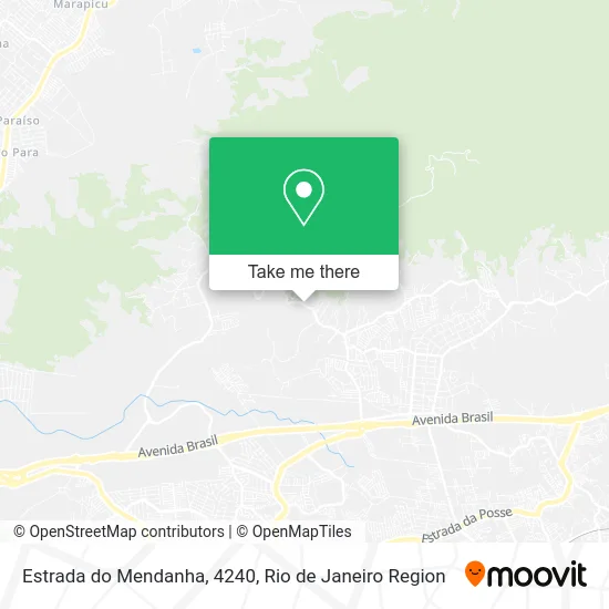 Estrada do Mendanha, 4240 map