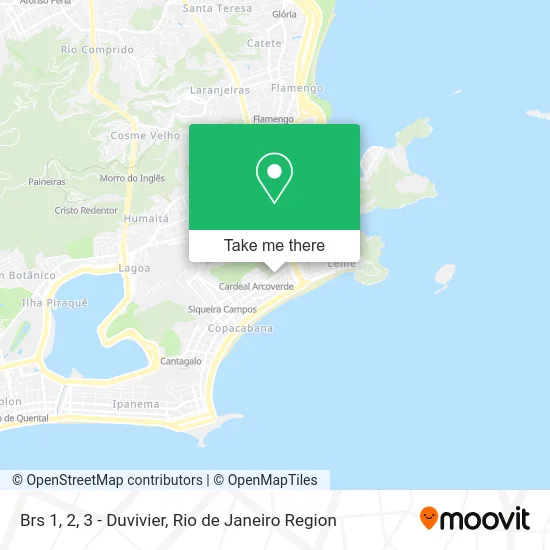 Brs 1, 2, 3 - Duvivier map