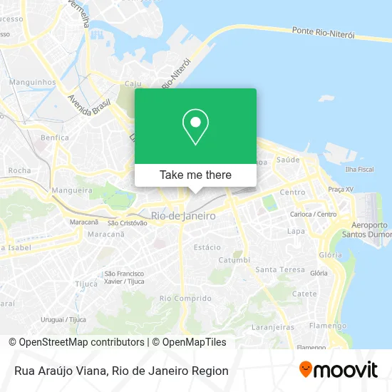 Rua Araújo Viana map