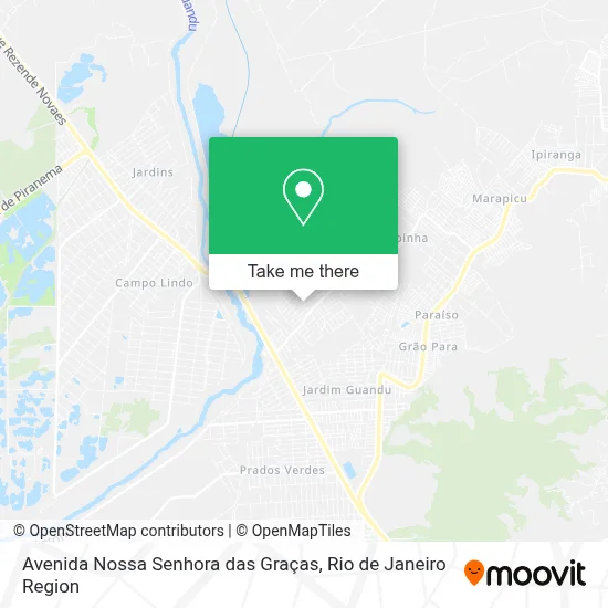 Avenida Nossa Senhora das Graças map