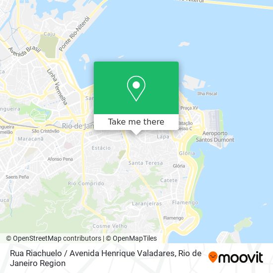 Rua Riachuelo / Avenida Henrique Valadares map