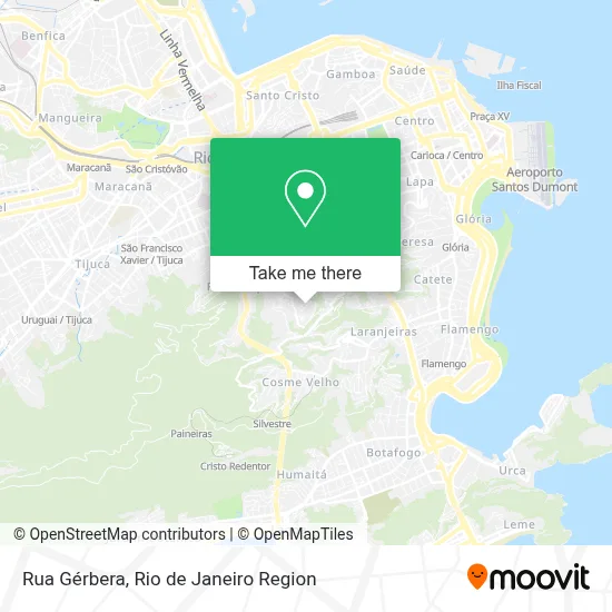 Rua Gérbera map