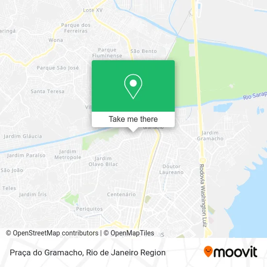 Praça do Gramacho map