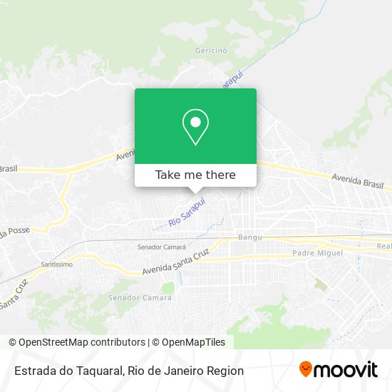 Estrada do Taquaral map