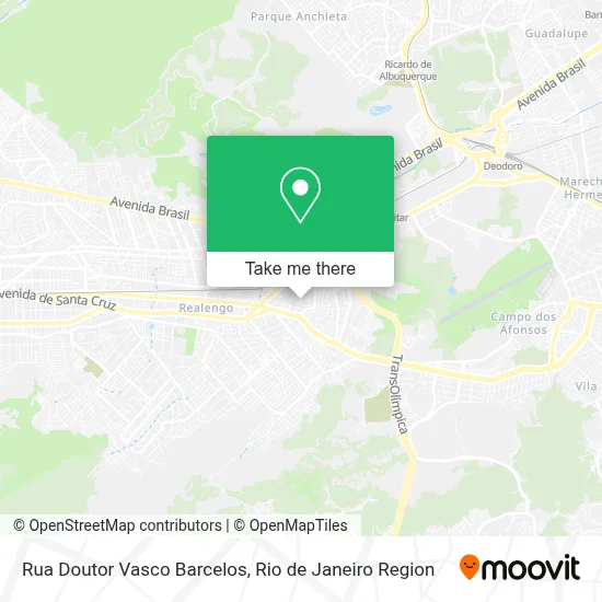 Rua Doutor Vasco Barcelos map