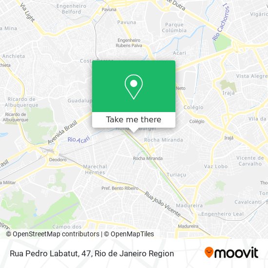 Rua Pedro Labatut, 47 map