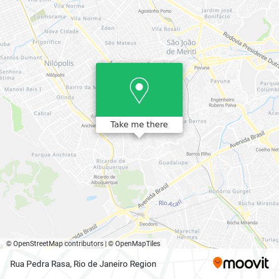 Rua Pedra Rasa map