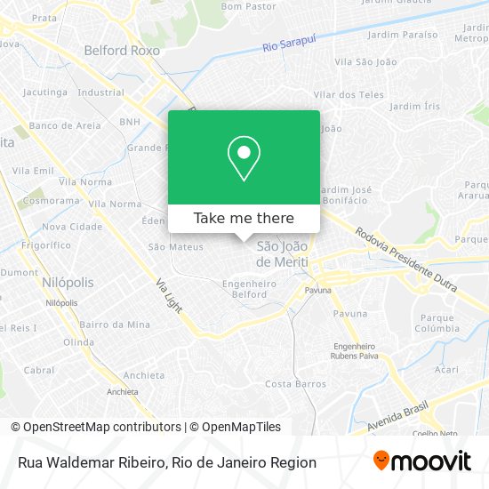 Rua Waldemar Ribeiro map