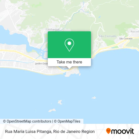 Rua Maria Luisa Pitanga map