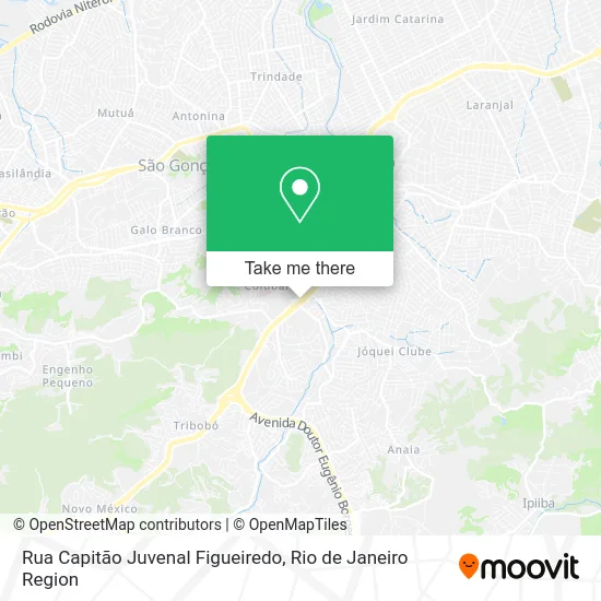 Rua Capitão Juvenal Figueiredo map
