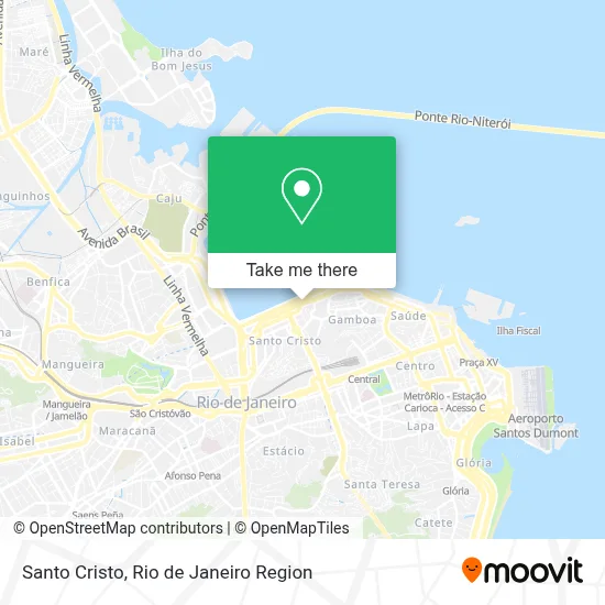 Santo Cristo map