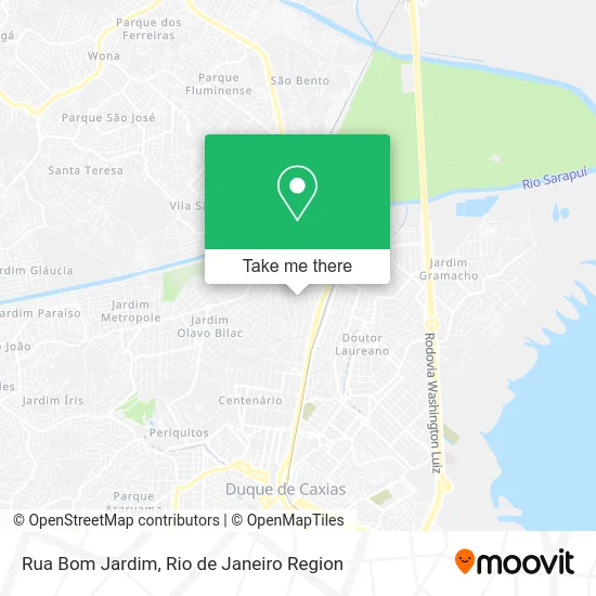 Rua Bom Jardim map