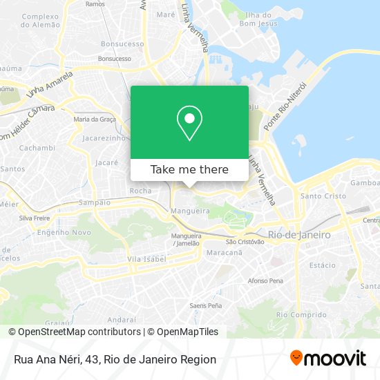 Mapa Rua Ana Néri, 43