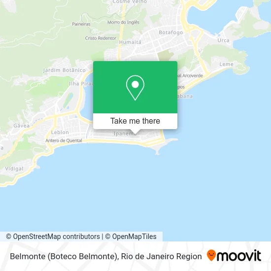 Belmonte (Boteco Belmonte) map