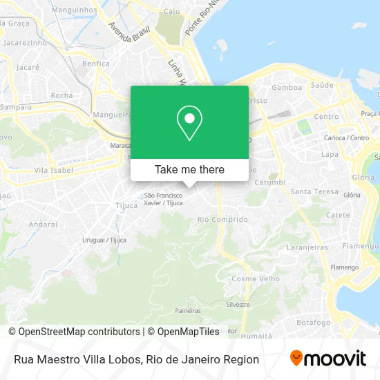 Rua Maestro Villa Lobos map