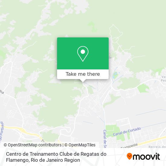 Centro de Treinamento Clube de Regatas do Flamengo map