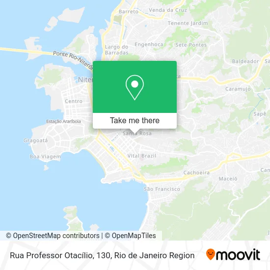 Rua Professor Otacílio, 130 map