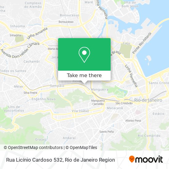Rua Licínio Cardoso 532 map
