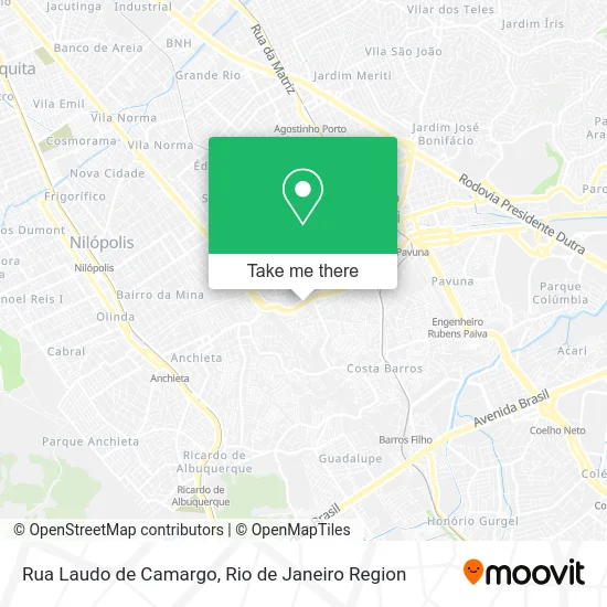 Rua Laudo de Camargo map