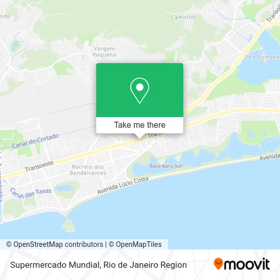 Supermercado Mundial map