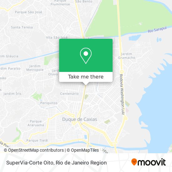 SuperVia-Corte Oito map