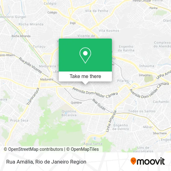 Rua Amália map