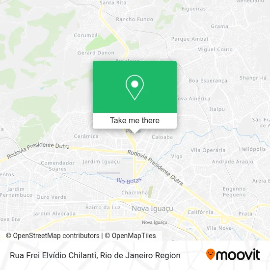 Rua Frei Elvídio Chilanti map