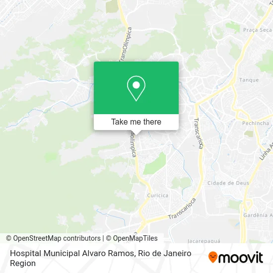 Hospital Municipal Alvaro Ramos map