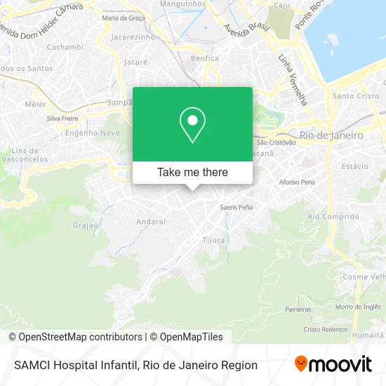 SAMCI Hospital Infantil map