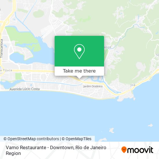 Vamo Restaurante - Downtown map