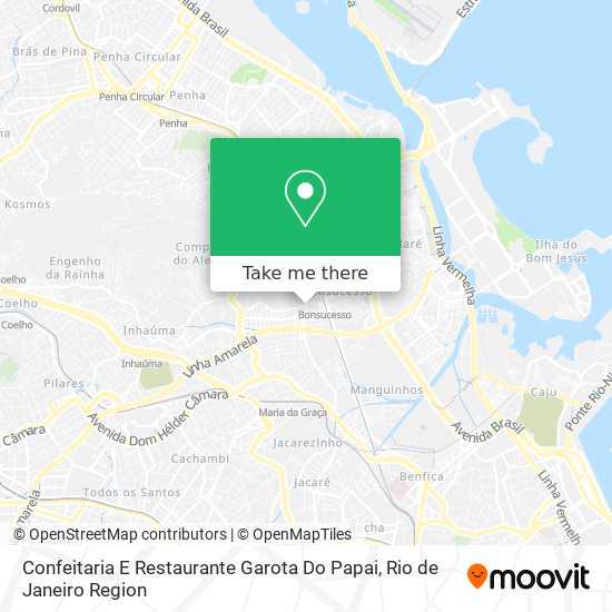 Confeitaria E Restaurante Garota Do Papai map
