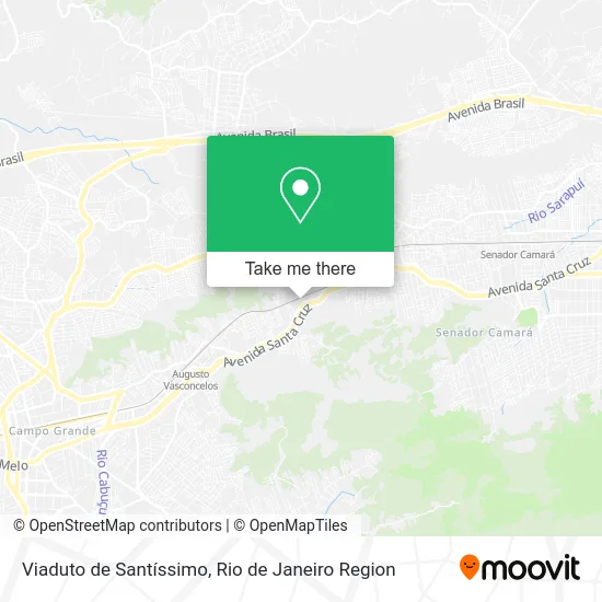 Viaduto de Santíssimo map