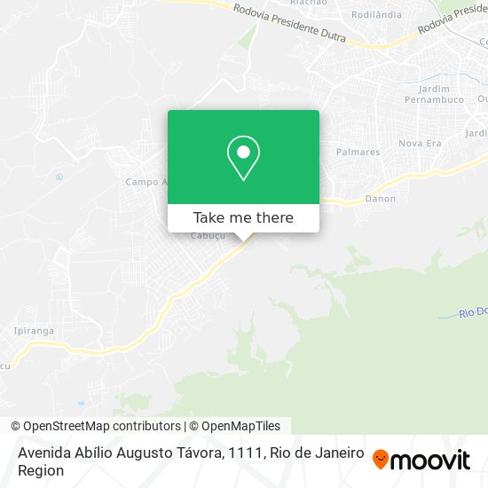 Avenida Abílio Augusto Távora, 1111 map