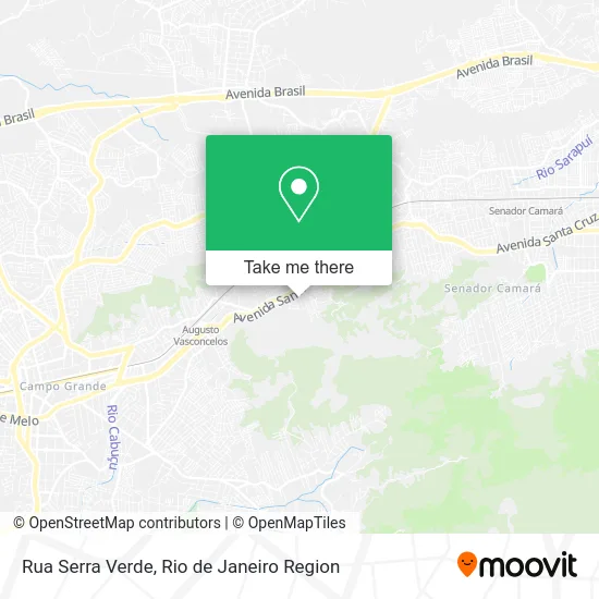 Rua Serra Verde map