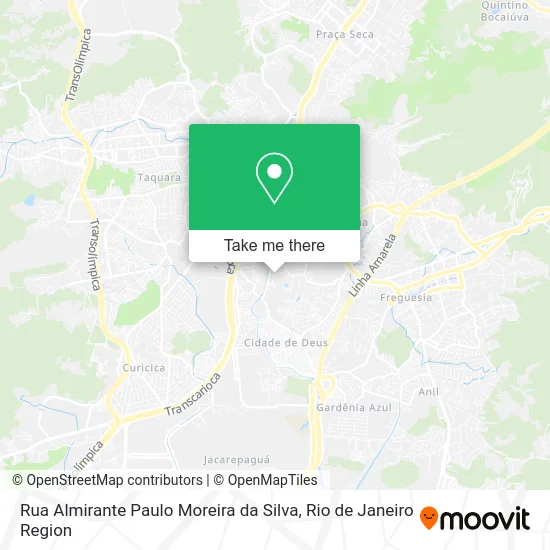 Rua Almirante Paulo Moreira da Silva map