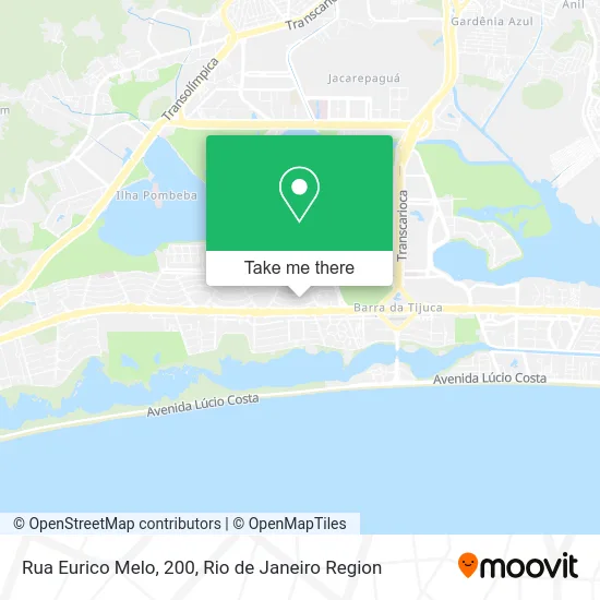 Rua Eurico Melo, 200 map