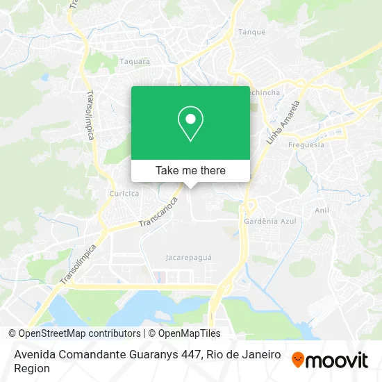 Avenida Comandante Guaranys 447 map