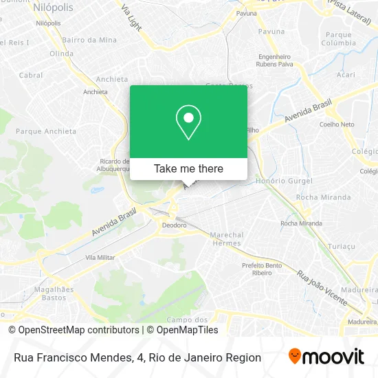 Rua Francisco Mendes, 4 map