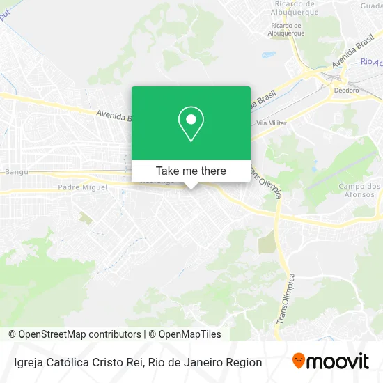 Igreja Católica Cristo Rei map