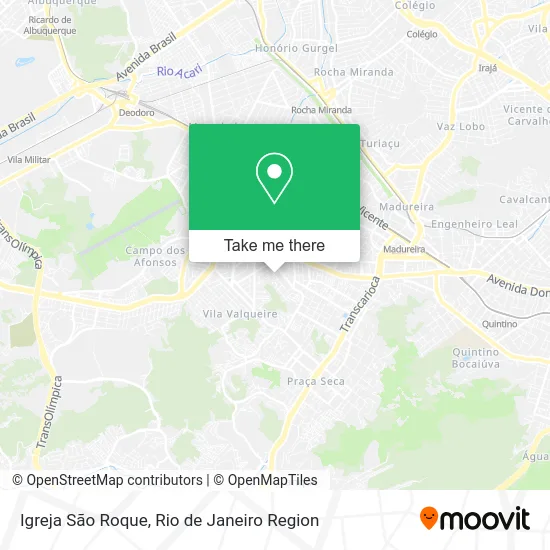 Igreja São Roque map