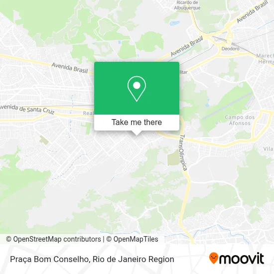 Praça Bom Conselho map