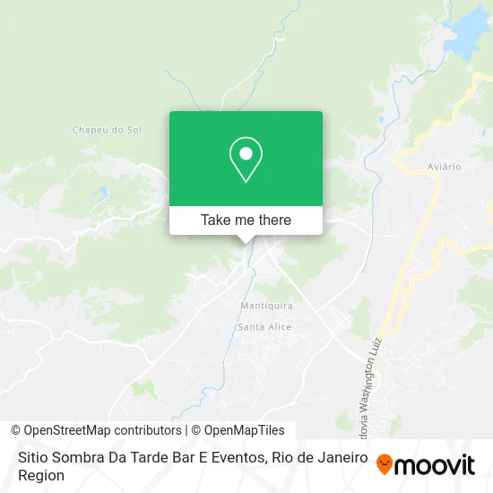 Sitio Sombra Da Tarde Bar E Eventos map