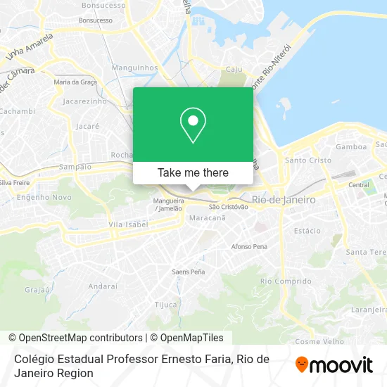 Colégio Estadual Professor Ernesto Faria map