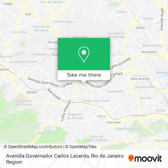 Avenida Governador Carlos Lacerda map