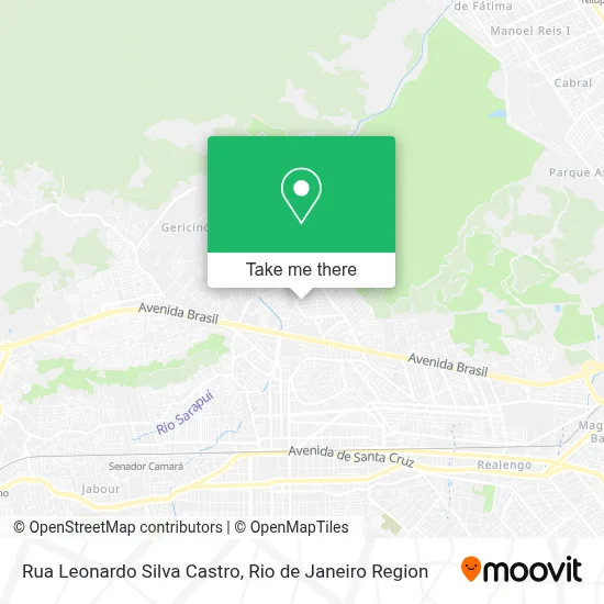 Rua Leonardo Silva Castro map