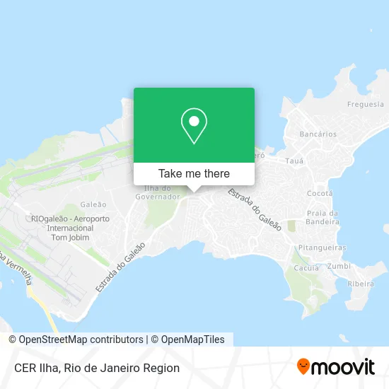 CER Ilha map